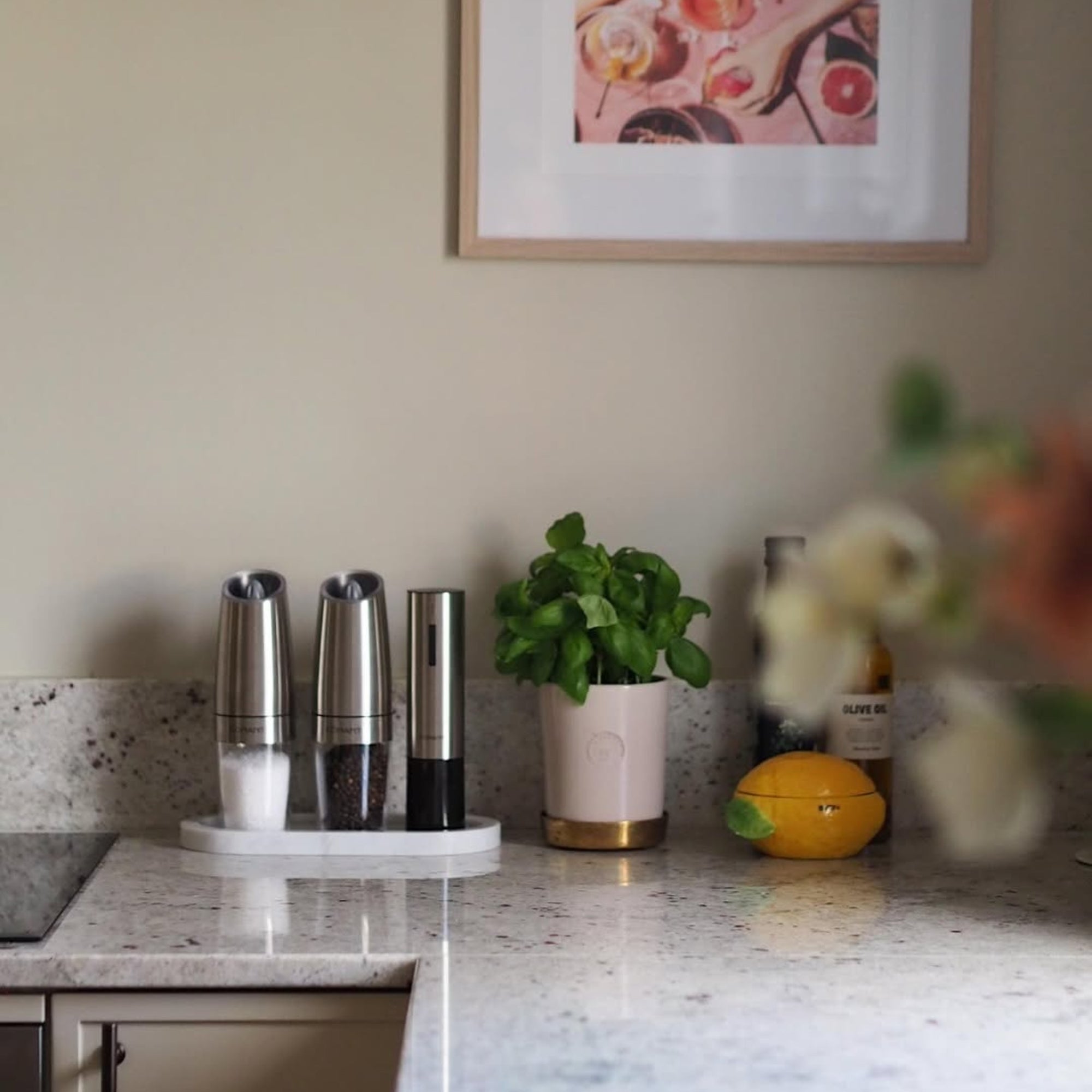 Vit carrara paket Köket